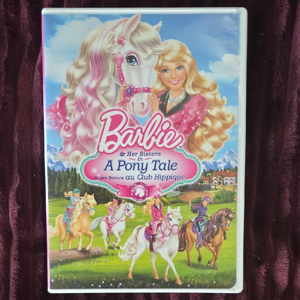 Barbie & Her Sisters In A PONY TALE DVD